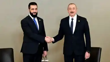 Aliyev-eş-Şara Görüşmesi Antalya'da