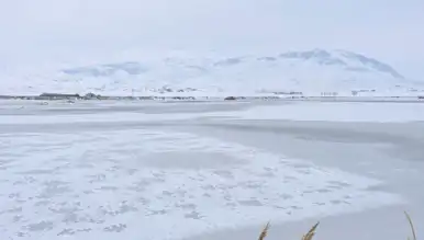 Doğu Anadolu'da Göl Buz Tuttu: Şiddetli Soğuk